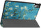 3-Vouw sleepcover hoes - Geschikt voor Lenovo Tab P11 Pro - Van Gogh Amandelboom