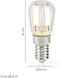 Nedis Koelkastlamp - LED - E14 - 2 W - T26