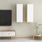 vidaXL - Tv-meubels - 2 - st - 30,5x30x90 - cm - bewerkt - hout - wit - sonoma - eiken