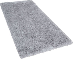 CIDE - Shaggy vloerkleed - Grijs - 80 x 150 cm - Polyester