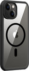 Valenta iPhone 14 Plus - Full Cover MagSafe Bumper - Gehard Glas 9H - Zwart