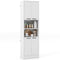 Coast Keukenkast - Buffetkast - 2 Deurkasten - 56 x 30 x 190 cm - Wit