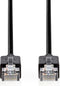 Nedis CAT5e-Kabel - U/UTP - RJ45 Male - RJ45 Male - 3.00 m - Rond - LSZH - Antraciet - Polybag