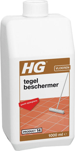 HG - Vloeren - Tegelbeschermer - Geeft Zijdeglans - 1L - 1 stuk