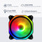 RGB Fan PC fan - Case Fan 120x120mm 4-pin High Airflow - Computer behuizing ventilator fan Earkings
