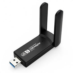 Skoov WiFi Adapter USB - 1300 Mbps - Dual Band - 2 × 3 dBi antennes