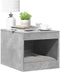 vidaXL - Kattenbakkast - 47x59x42 - cm - bewerkt - hout - grijs - sonoma - eikenkleur