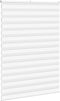 vidaXL - Zebra - rolgordijn - 165x230 - cm - stofbreedte - 160,9cm - polyester - wit