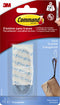 Command™ Haak Ovaal, 17093CLR, transparant, groot, 1 haak, 2 strips, 1.8kg
