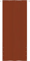 vidaXL - Balkonscherm - 100x240 - cm - oxford - stof - terracottakleurig