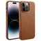 Accezz iPhone 14 Pro Max - Leren Backcover - Geschikt voor MagSafe - Sienna Brown