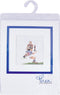 Thea Gouverneur - Borduurpakket met telpatroon - 3037A - Voorgesorteerde DMC Garens - Rugby - Aida - 16 cm x 17 cm - DIY Kit