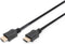 Assmann AK-330107-030-S - HDMI A-stekker naar HDMI A-stekker - 4K UHD 3D - Zwart