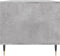 vidaXL - Salontafel - 90x49x45 - cm - bewerkt - hout - betongrijs
