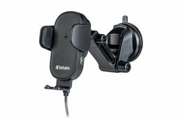 Verbatim FWC-01 - Draadloze Auto Oplader - Qi Snellaadfunctie 15 W - Zwart