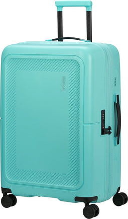 American Tourister DashPop - Reiskoffer 67 cm - Uitbreidbaar - 4 wielen - Aqua sky
