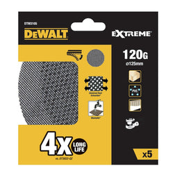 DeWALT DTM3105 Mesh Schuurgaas ø 125mm K120 VE=5