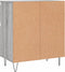 vidaXL - Dressoir - 60x35x70 - cm - bewerkt - hout - grijs - sonoma - eikenkleurig