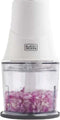 Black & Decker BXCH260E elektrische hakmolen 0,5 l Transparant, Wit 260 W