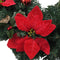 vidaXL - Kerstslinger - met - LED-lampjes - 2,7 - m - PVC - groen