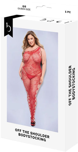 Dames jumpsuit Baci Lingerie Bodystocking (Queen)