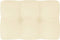vidaXL - Palletkussen - 60x40x12 - cm - stof - crèmekleurig