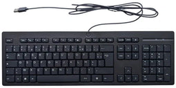 HP Toetsenbord 125, Bedraad, AZERTY Lay-out