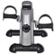 vidaXL - Mini - Hometrainer - met - plastic - vliegwiel - (zilver)