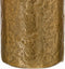 Vaas 12 x 12 x 61 cm Gouden Aluminium