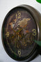 Wandklok Carta - wandklok industrieel - uurwerk wandklok - industriele klok - wandklokken voor binnen - muurklok - wand klok - bruin metaal 62 cm