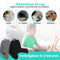 WorldWide Products Leeskussen - Relax kussen memory foam - Ergonomisch met armsteunen - Fluweel grijs