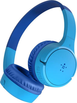 Belkin SoundForm Mini - Draadloze On-Ear Koptelefoon - Volumebegrenzing 85 dB - Blauw