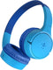 Belkin SoundForm Mini - Draadloze On-Ear Koptelefoon - Volumebegrenzing 85 dB - Blauw