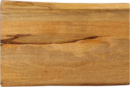 vidaXL - Tafelblad - met - natuurlijke - rand - 50x40x3,8 - cm - massief - mangohout