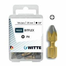 Witte PH 2 DIAMOND FLEX - Set van tips - 5 stuks - 25 mm (5 stuks)