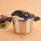 Royalty Line® PS8L Snelkookpan Inductie - 8 Liter / Ø 24cm - Snelkookpannen Voor Alle Warmtebronnen - Pressure Cooker - Instant koken - Eenhandig Mechanisme - RVS