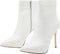 Michael Kors Rue Stiletto - Enkellaarzen - Naaldhak - Wit - Maat 38