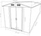 vidaXL - Tuinschuur - 257x990x181 - cm - gegalvaniseerd - staal - antraciet