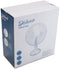 Deluxa Tafelventilator - 30cm - 85° Oscillerend 3 Snelheden - Wit