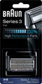 Braun Series 3 31S - Vervangend Scheerblad - Zilver