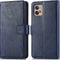 iMoshion Hoesje Geschikt voor Motorola Moto G32 Hoesje - iMoshion Luxe Bookcase - Donkerblauw