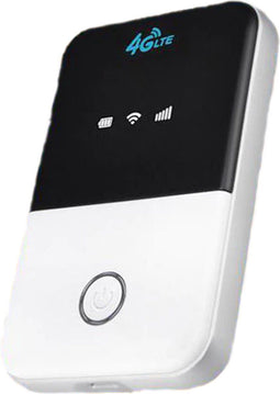 Wifi 2 Go Mifi router - 4G LTE Router - Wifi op elke locatie - Ingebouwde accu - Werkt met SIM Kaart - Draagbare wifi router - altijd en overal internet ook onderweg - Draadloos Wifi