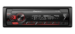 Pioneer MVH-S320BT - Autoradio - Bluetooth - USB - 1 Din - Rood