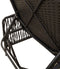 vidaXL - Ligbed - met - Kussen - - - Zwart - Poly - Rattan