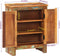 vidaXL - Dressoir - met - 2 - deuren - 55x30x70 - cm - massief - gerecycled - hout