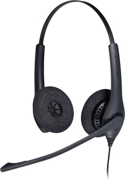 Jabra BIZ 1500 QD - Headset - Noise Cancelling microfoon - Zwart