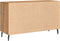 vidaXL - Dressoir - 100x36x60 - cm - bewerkt - hout - artisanaal - eikenkleurig