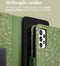 iMoshion Hoesje Geschikt voor Samsung Galaxy A52 (4G) / A52s / A52 (5G) Hoesje Met Pasjeshouder - iMoshion Design Bookcase smartphone - Groen / Green Flowers