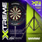 Winmau Xtreme - Dartbord Standaard - Verstelbaar - Zwart