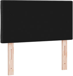 vidaXL - Hoofdbord - met - Diamant - Blokken - Design - - - Zwart - 80 - cm - Stof